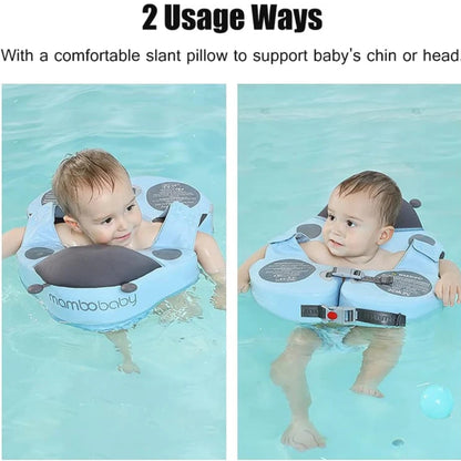 Mambobaby Waist Baby Float with Canopy – Seal