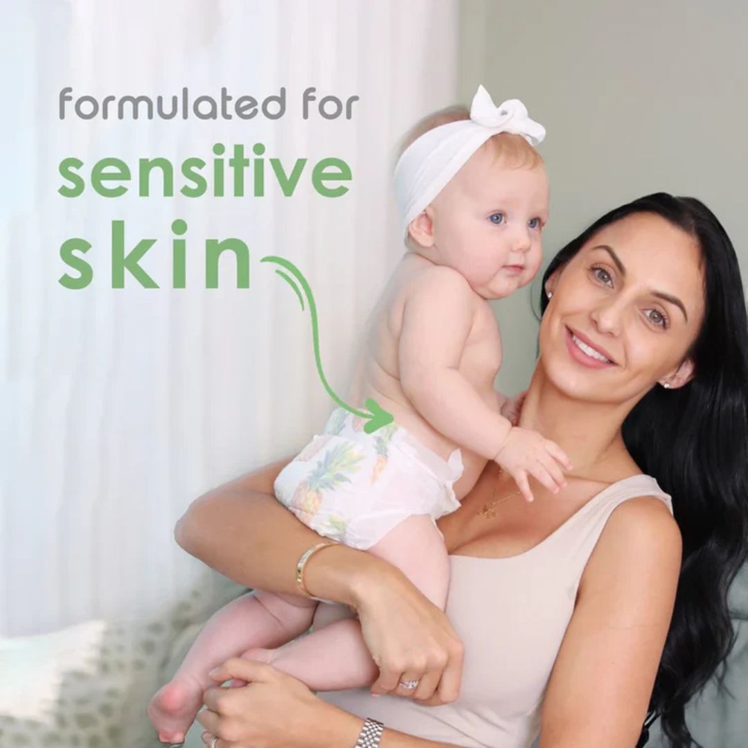 PureBorn Single Pack Organic Bamboo Diapers - Print May Vary