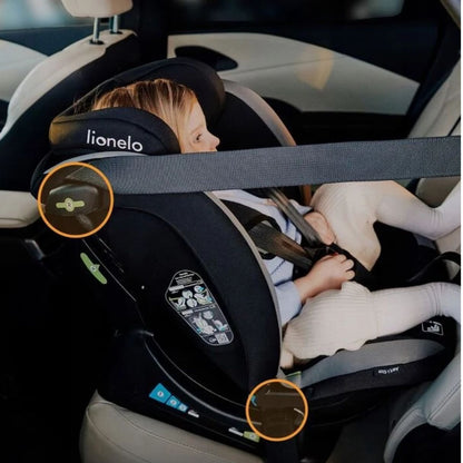 Lionelo Aart i-Size Car Seat Grey