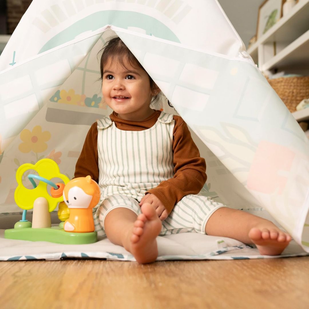 Ingenuity Tummy-to-Toes 6-in-1 Milestone Center Jumper