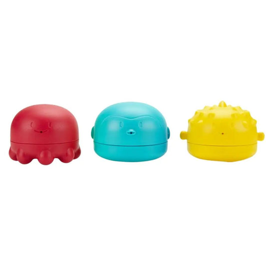 Ubbi Squeeze And Switch Silicone Bath Toys