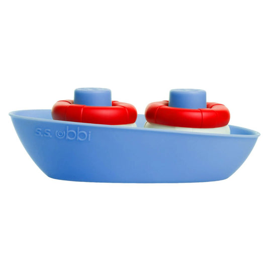 Ubbi Boat & Buoys Bath Toys Set